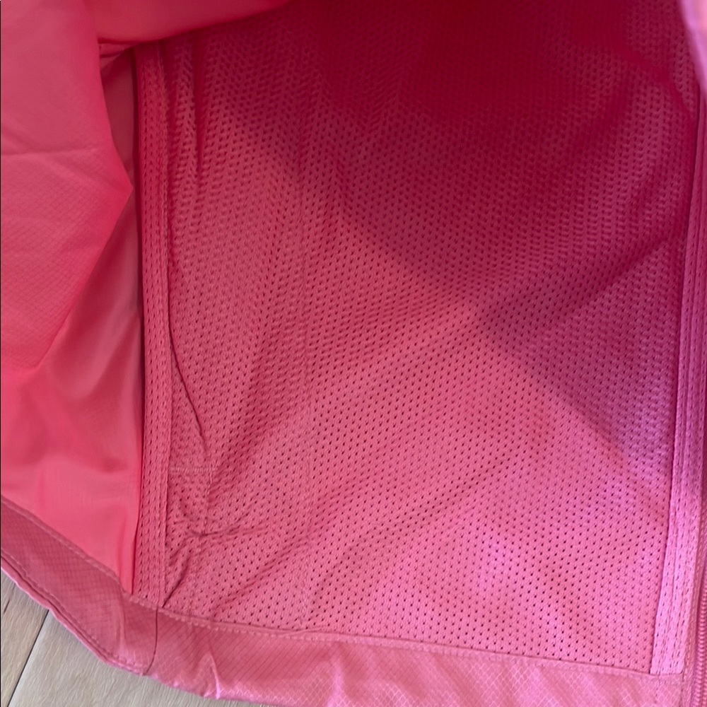 Adidas Pink Puffer with Reflective Marathon Jacket size M - Picture 12 of 15